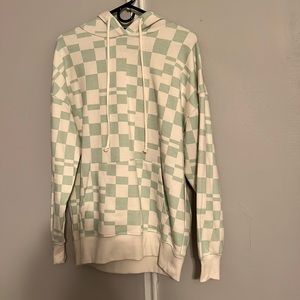 NWT Checkered hoodie